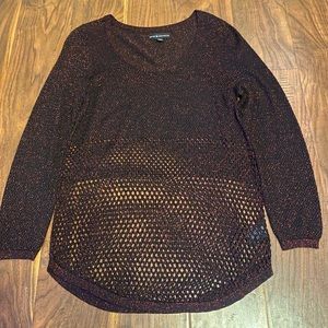 Sparkly long sleeve top